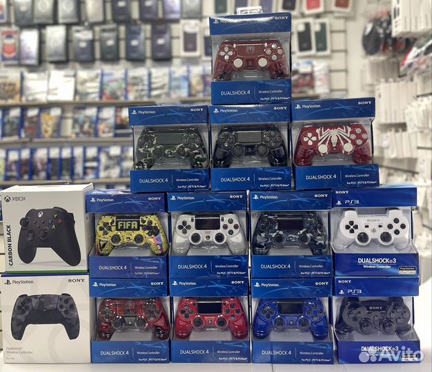 Геймпады для ps4,5 и xbox