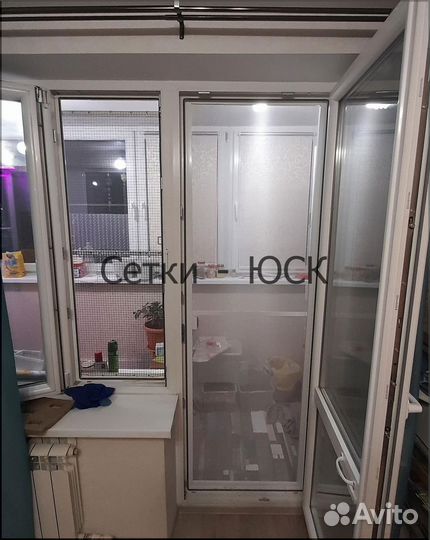 Москитная сетка на двери