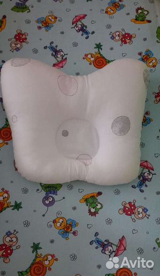 Подушка ортопедическая для новорожденных