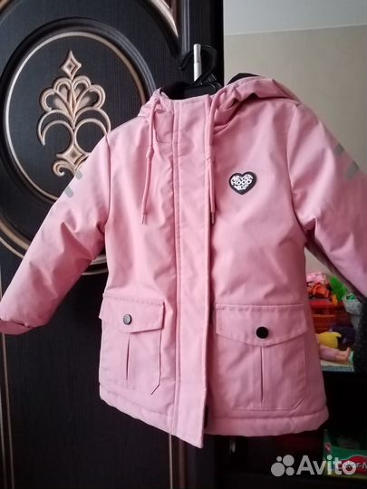 Полукомбинезон для девочки зима 104