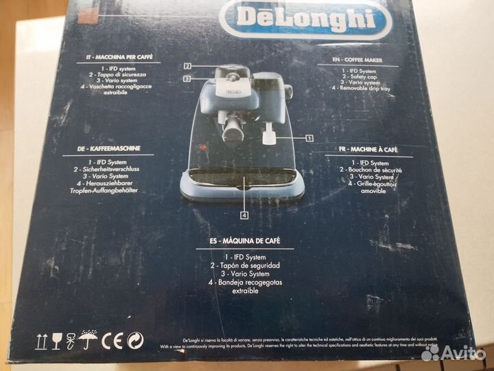Кофемашина delonghi