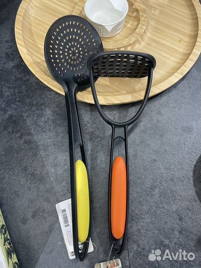 Шумовка, толкушка для пюре 