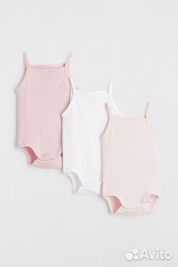 Комплект боди для девочек H&M