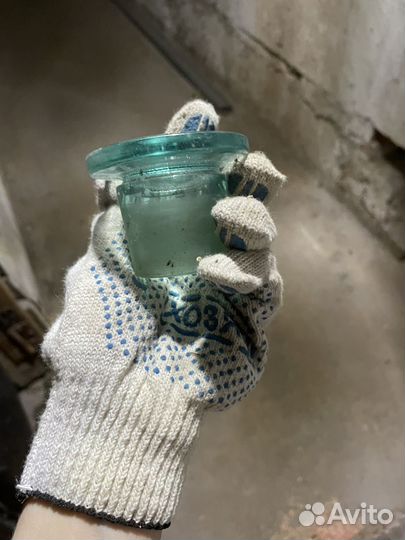 Крышка стеклянная для бутыля