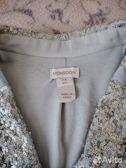 Пиджак для девочки р-р 122-128