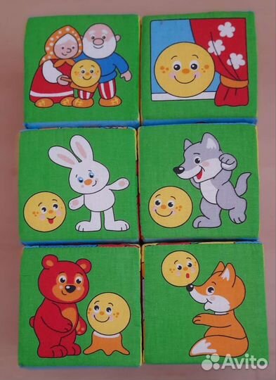 Кубики мякиши