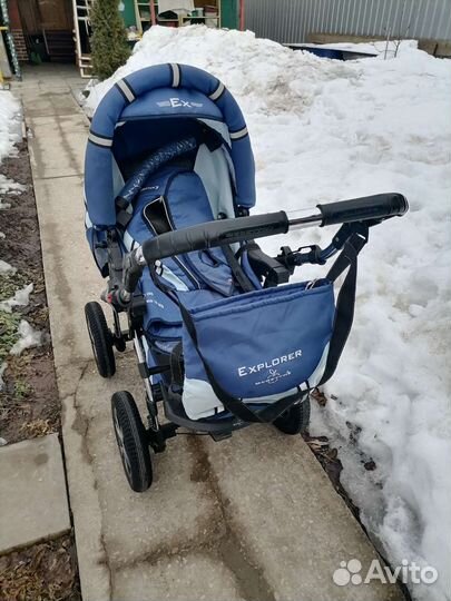 Коляска 3 в 1 Explorer Bebetto