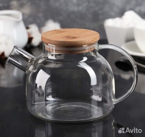 Чайник заварочный стеклянный