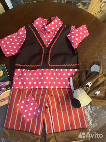 Новогодний костюм мишки 98-110