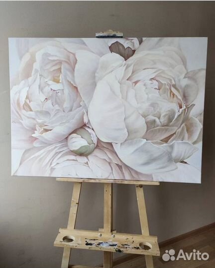 Интерьерная картина Пионы