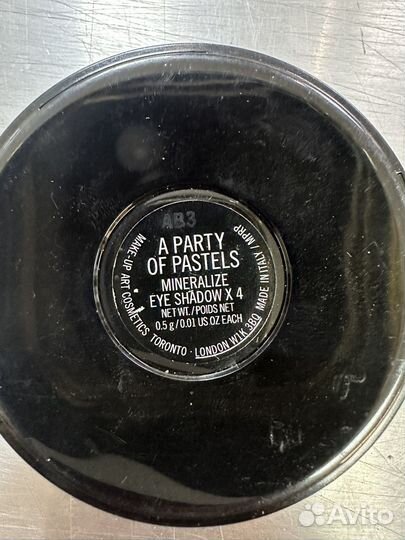 Тени для век mac