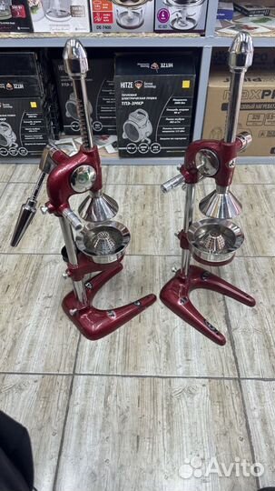 Ручная пресс соковыжималка чугун