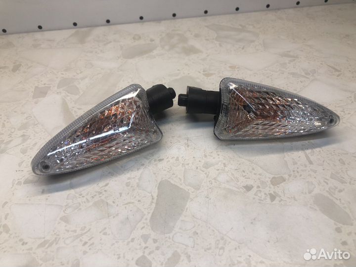 Поворотники для мото BMW S1000RR 09-17 прозрачный