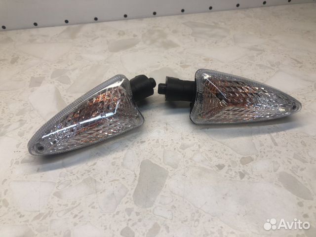 Поворотники для мото BMW S1000RR 09-17 прозрачный