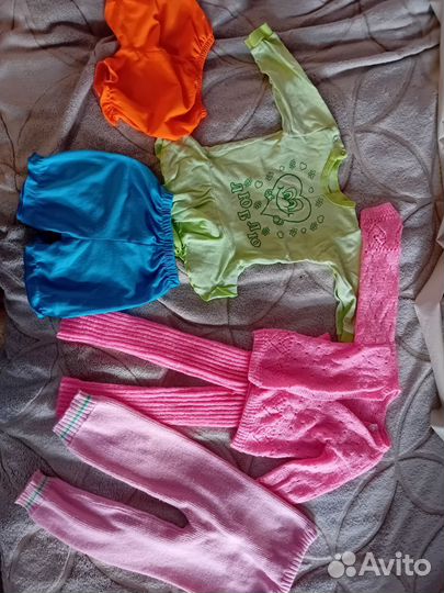 Детские вещи пакетом на девочку, манеж
