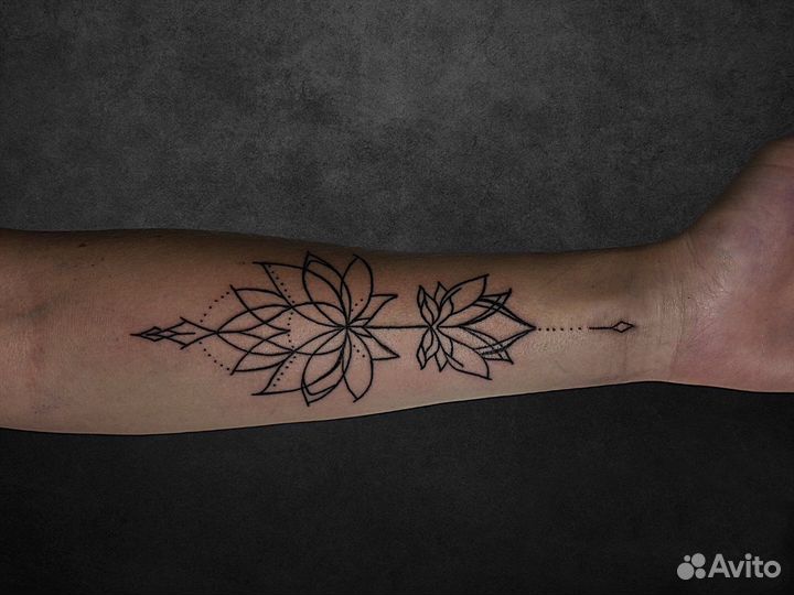 Коррекция старых татуировок