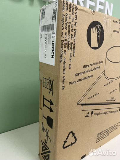Встроенная варочная панель конфорок Bosch