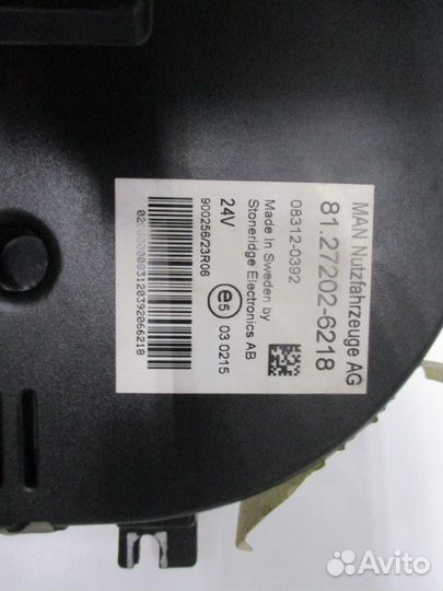 Панель приборов MAN 81272026218