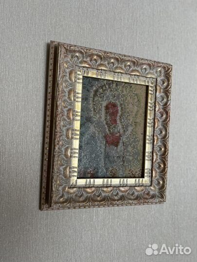 Икона богоматерь матовый пластик