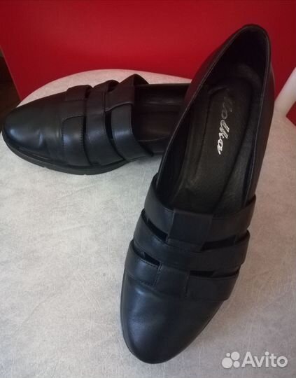 Туфли женские кожа 37