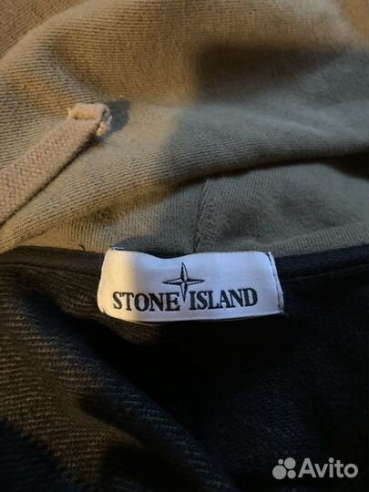 Stone island zip hoodie