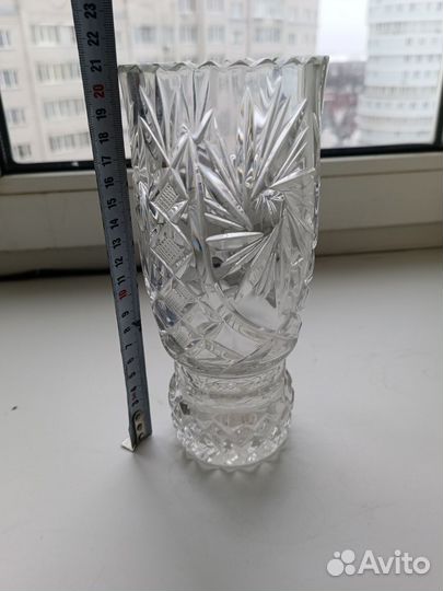 Ваза хрустальная СССР