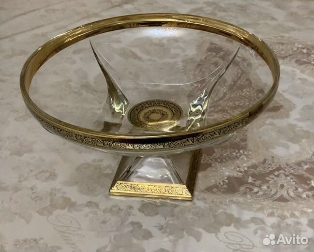 Хрустальные фруктовницы