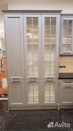 Кухня из массива дуба. Эмаль, патина. Беларусь