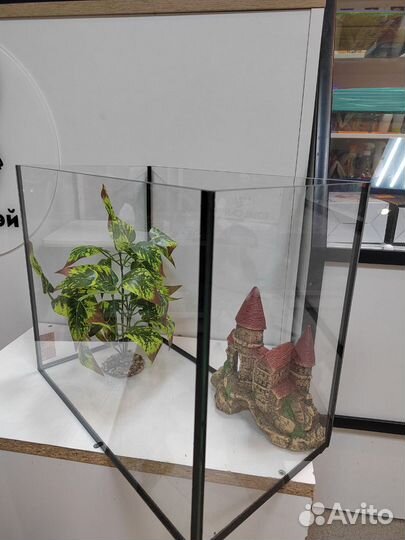 Аквариум прямоугольный 20л без крышки