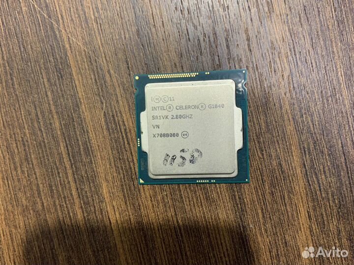 Процессор g1840 sr1vk intel celeron 1150