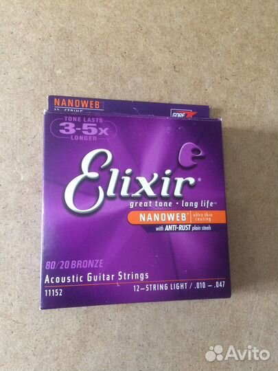 Струны Elixir,Daddario