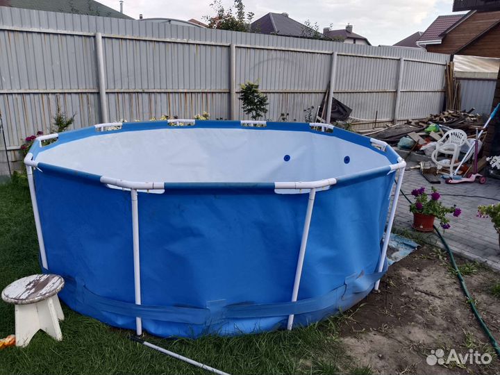 Каркасный бассейн бу
