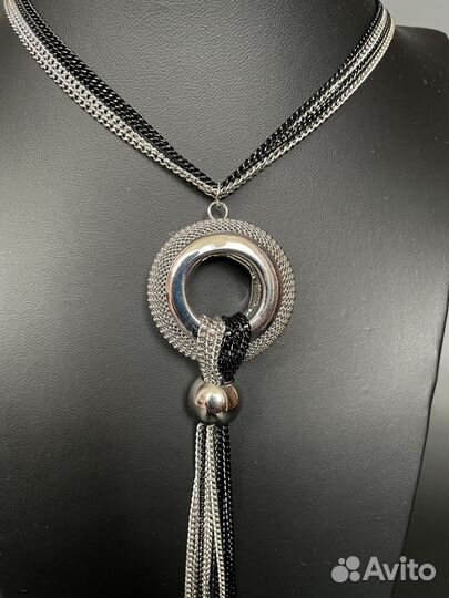 Цепочка длинная колье бижутерия на шею