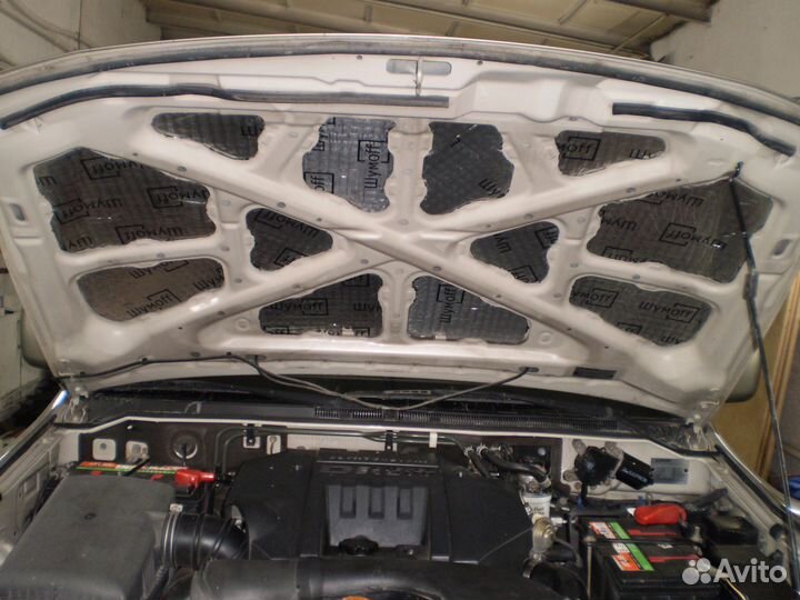 Тепло - шумоизоляция для капота автомобилей