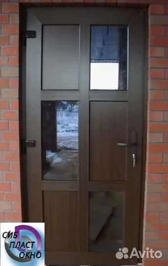 Дверь пвх шоколад