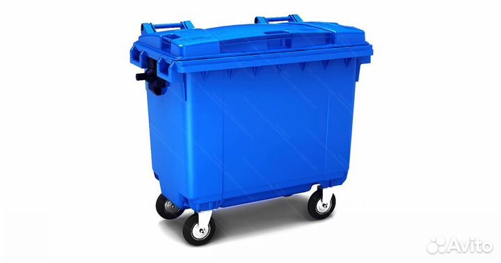 Пластиковый евроконтейнер 660л П-5090