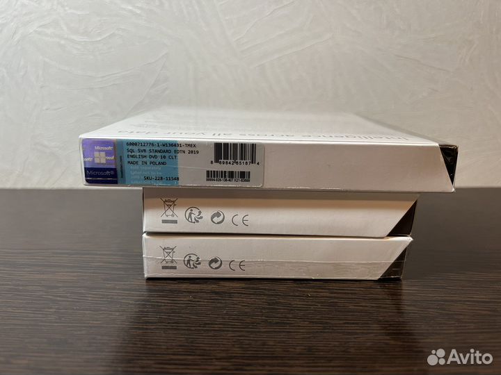 SQL Server Std 2019 DVD 10 Client CAL Box