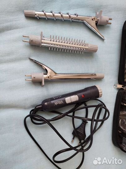 Щипцы для завивки волос 3 в 1