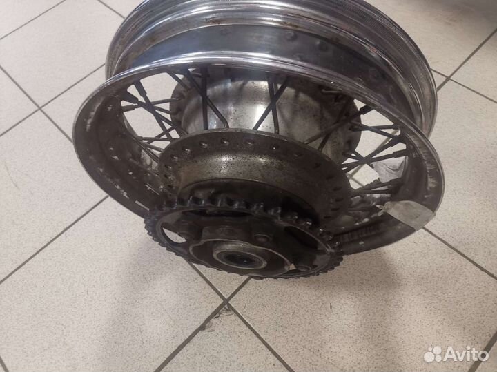 Колесо заднее honda vt400 shadow