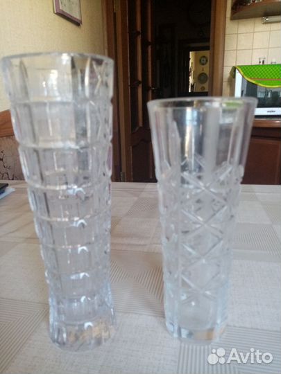 Хрустальные вазы, салатницы, конфетницы