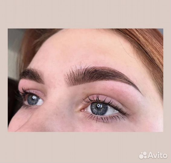 Оформление бровей