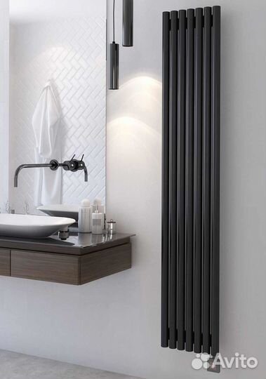 Горизонтальный дизайнерский радиатор Steel-Hot от