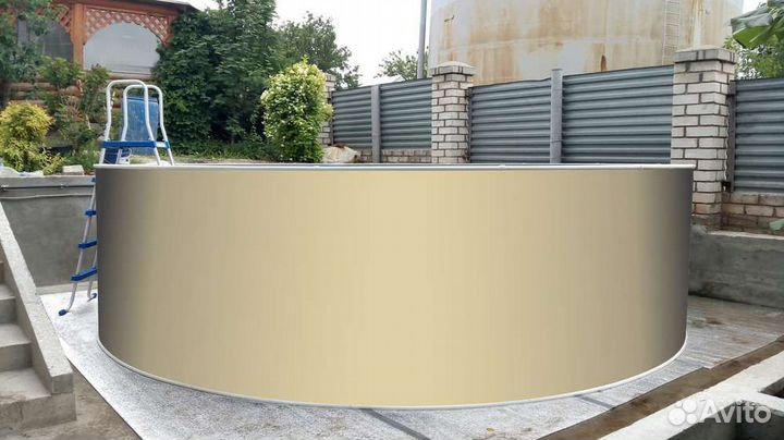 Бассейн лагуна морозостойкий 5,5х125