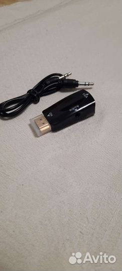 Переходник hdmi vga+ audio