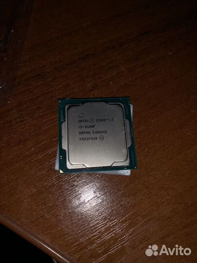 Процессор intel core i3 9100f