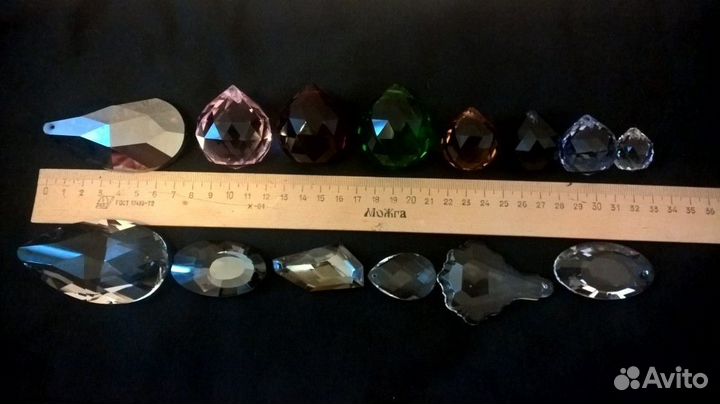 Хрустальные подвески для люст