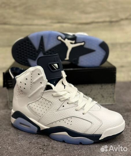 Кроссовки Air Jordan 6 Midnight Navy