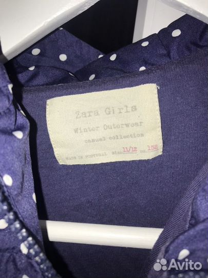 Плащ Zara на девочку