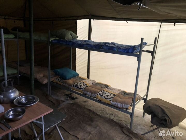 Палатка Гарнизон 8 комбинированная