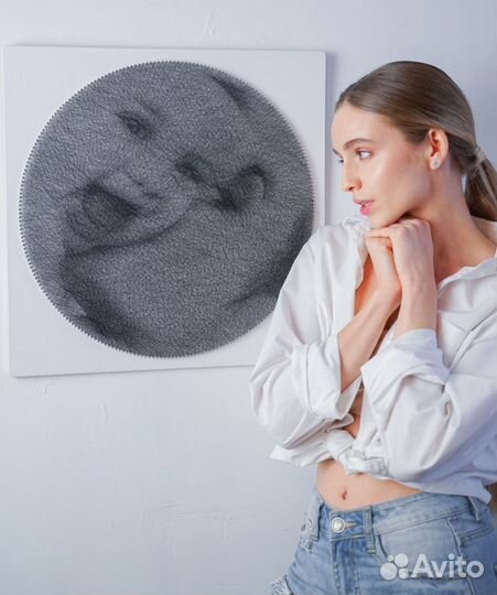 Картина нитями «RingString» создай свое селфи